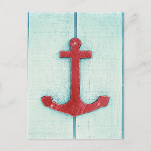 Postal Decoración De Anchor