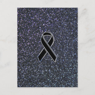 Postal Decoración de cinta negra