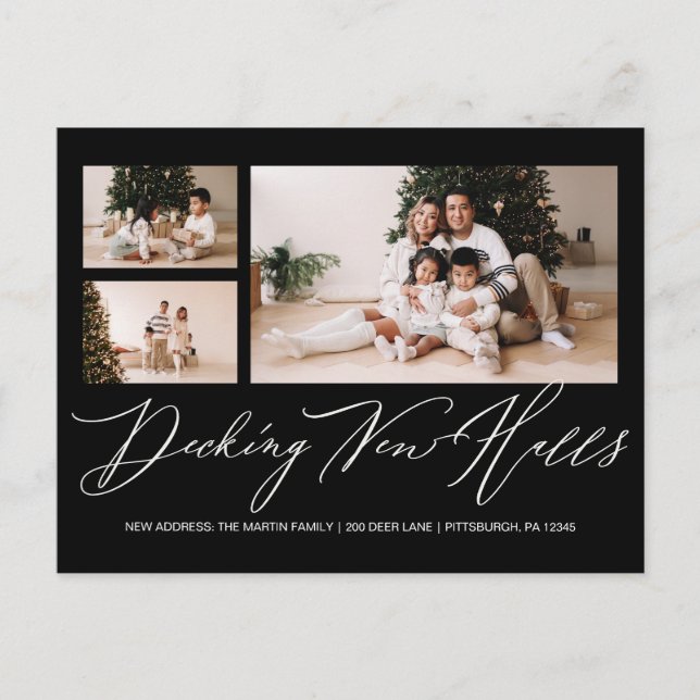 Postal Decoración de nuevos salones Navidades Nueva foto  (Anverso)