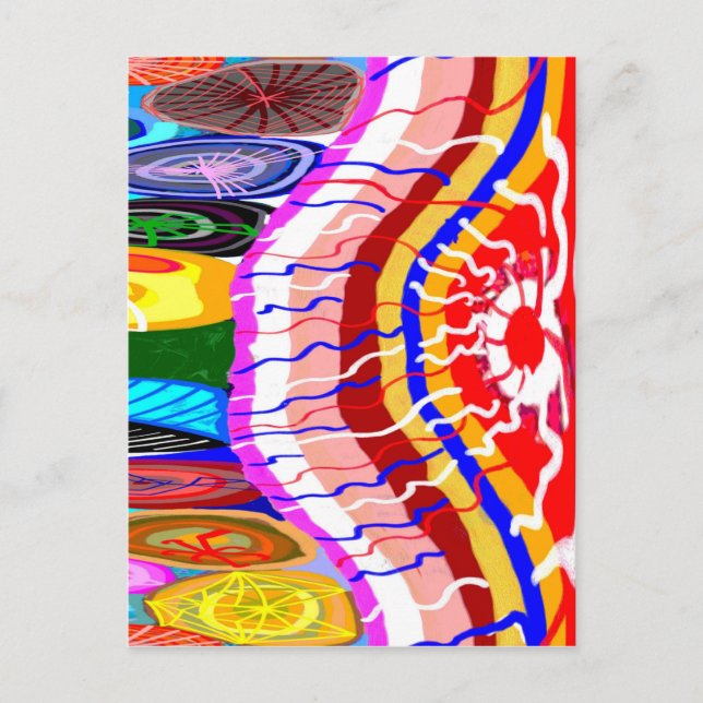 Postal Decoraciones festivas orientales (Anverso)