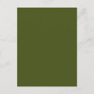 Postal Decorado de fondo verde oliva para personalizar