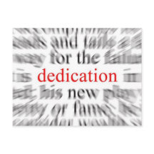 Dedicación