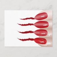 Dedo de la mano de vampiro