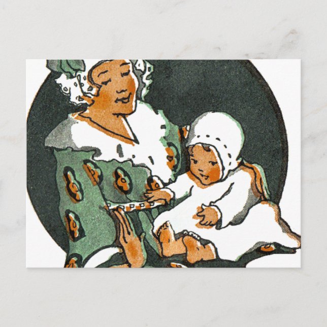 Postal Dedos del pie del bebé (Anverso)