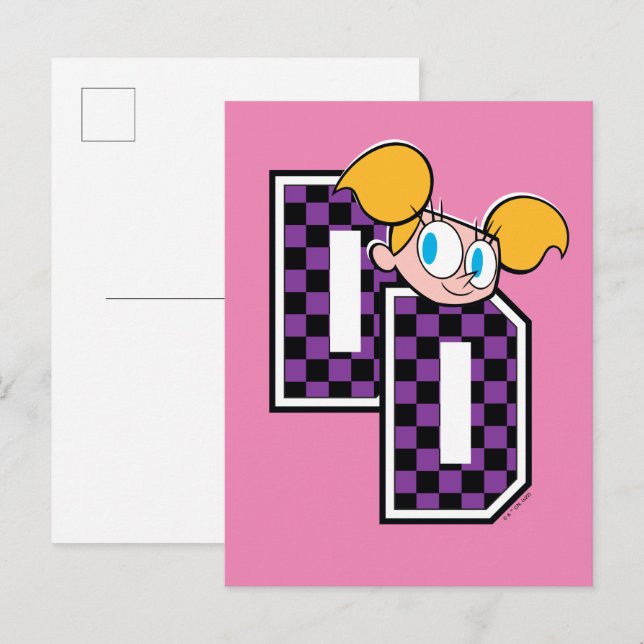 Postal Dee Dee Athletic Letters Graphic (Anverso / Reverso)