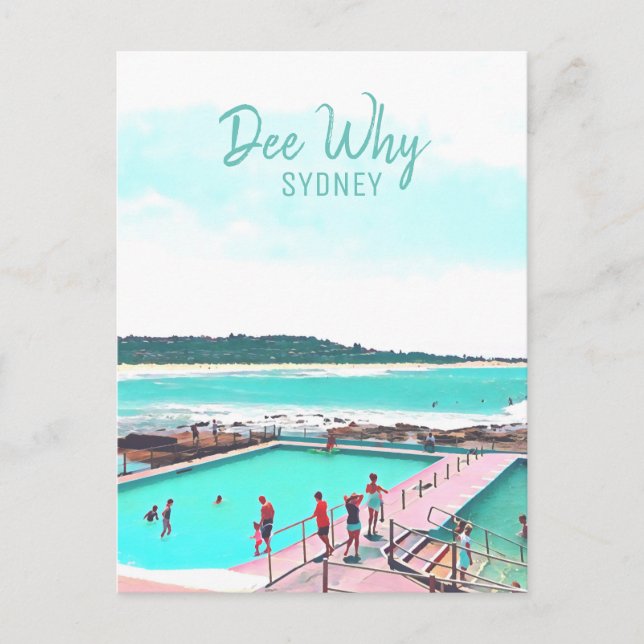 Postal Dee Why Northern beach sydney (Anverso)