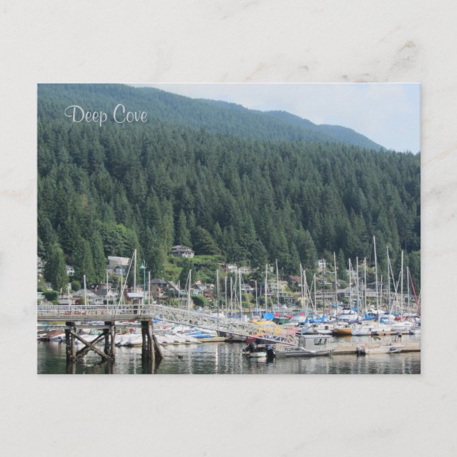 Postal Deep Cove, Vancouver, B.C. (Anverso)