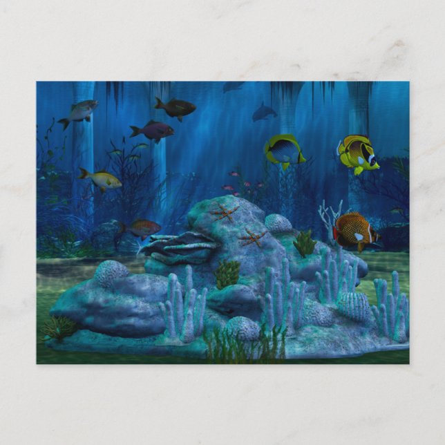 Postal Deep Sea 3D Digital (Anverso)