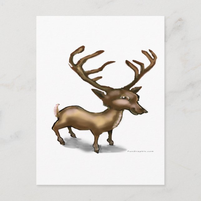 Postal Deer (Anverso)