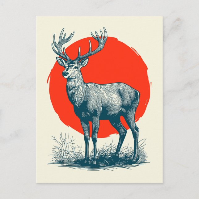 Postal Deer (Anverso)