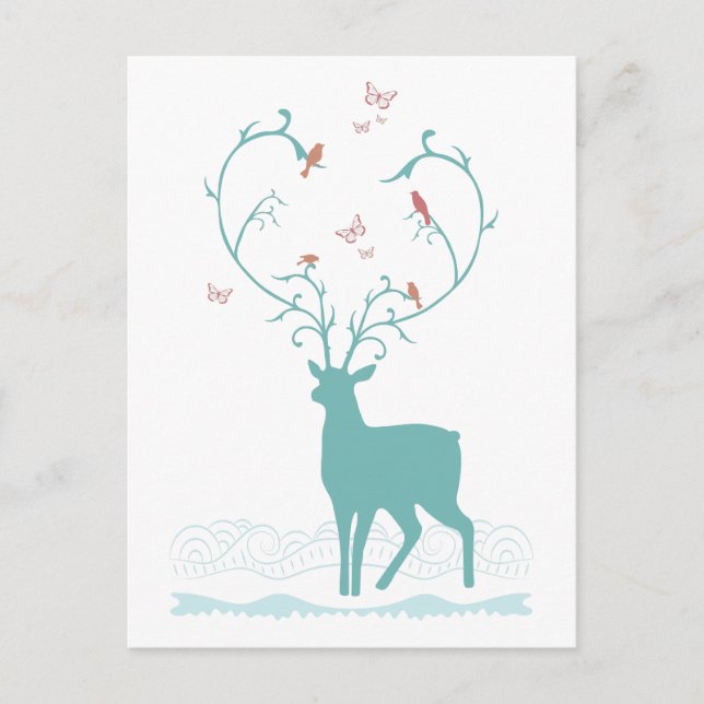 Postal Deer (Anverso)