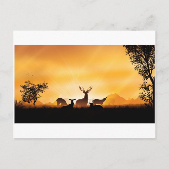 Postal Deer (Anverso)