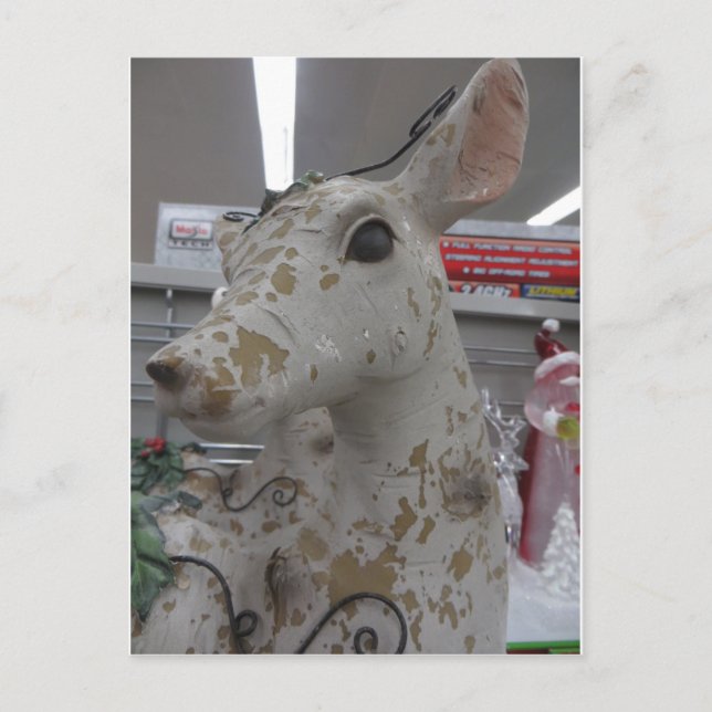 Postal Deer decorativo (Anverso)