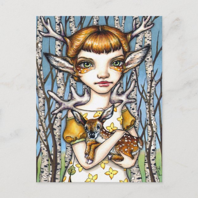 Postal Deer Dorothy (Anverso)
