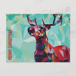Postal Deer geométrico