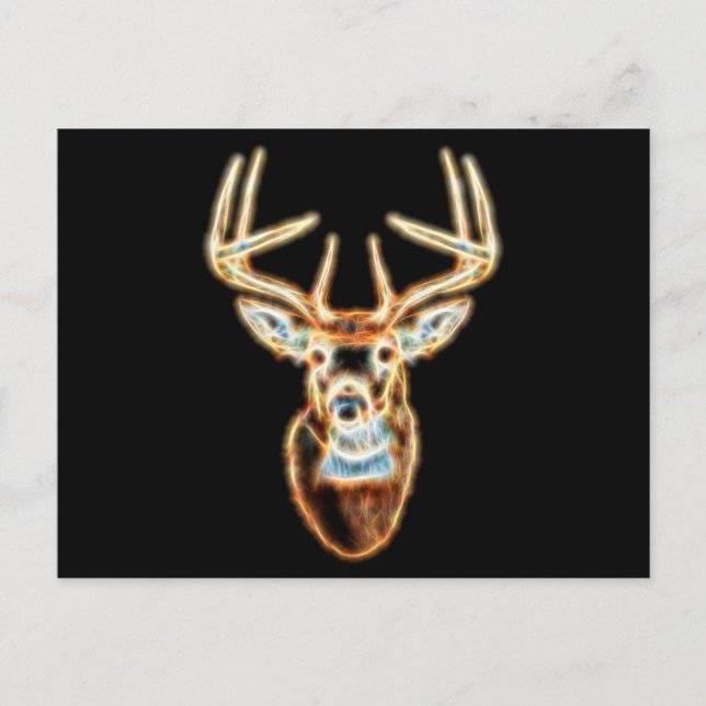 Postal Deer Head digital Energy Spirit (Anverso)