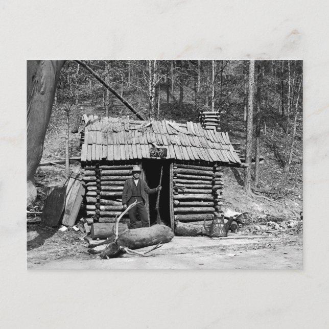 Postal Deer Hunter, 1901 (Anverso)