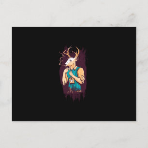 Postal Deer Man