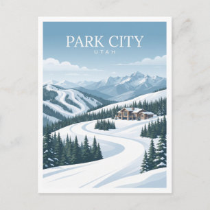 Postal Deer Valley Resort Park City Utah Recuerdo