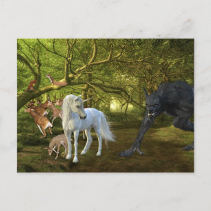 Postal Deer Werewolf, defensor forestal de Unicorn