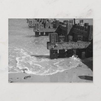 Postal "Defensas del mar de madera"