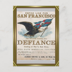 Postal Defiance Clipper Sailing