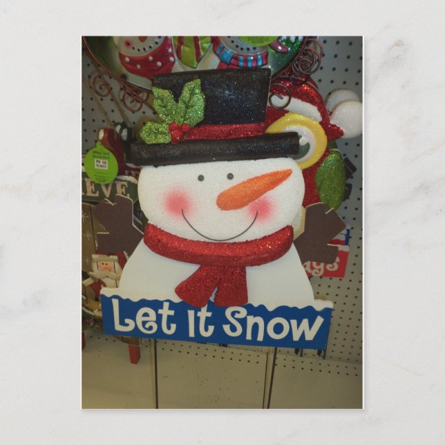 Postal Defiant Snowman (Anverso)