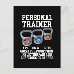 Postal Definición de Entrenador Personal