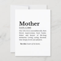 Definición de madre