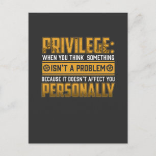 Postal Definición de privilegio Derechos civiles Igualdad