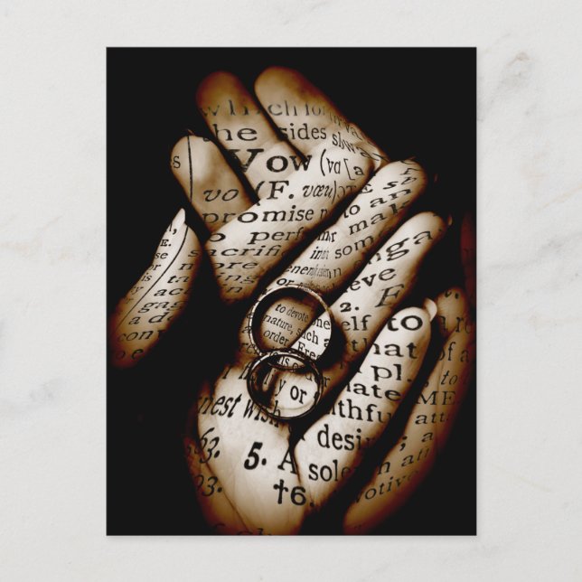 Postal Definición de voto (Anverso)