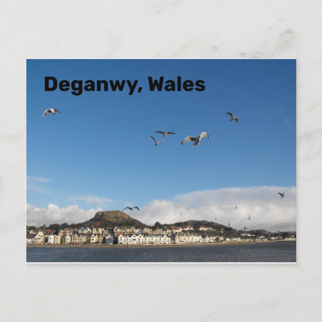 Postal Deganwy, Gales (Anverso)