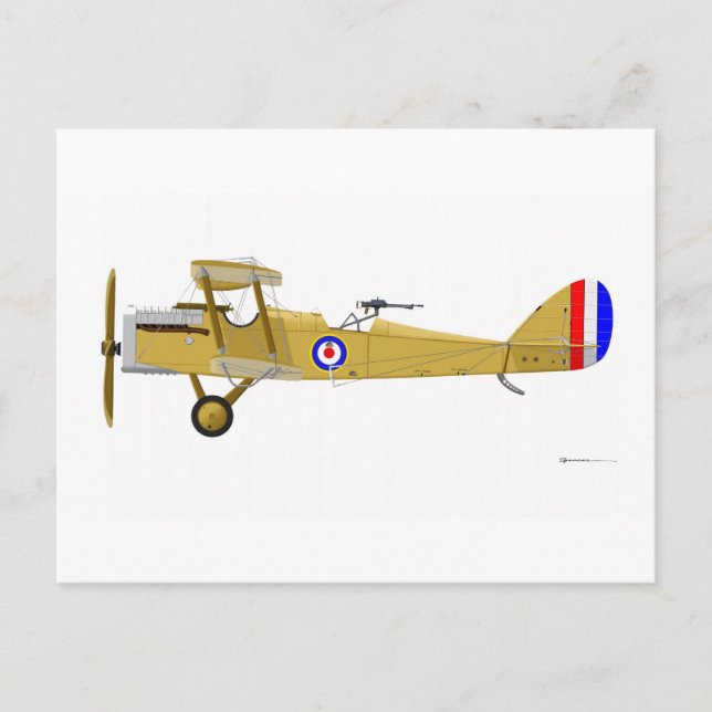 Postal DeHavilland DH-4 Cat009M (Anverso)