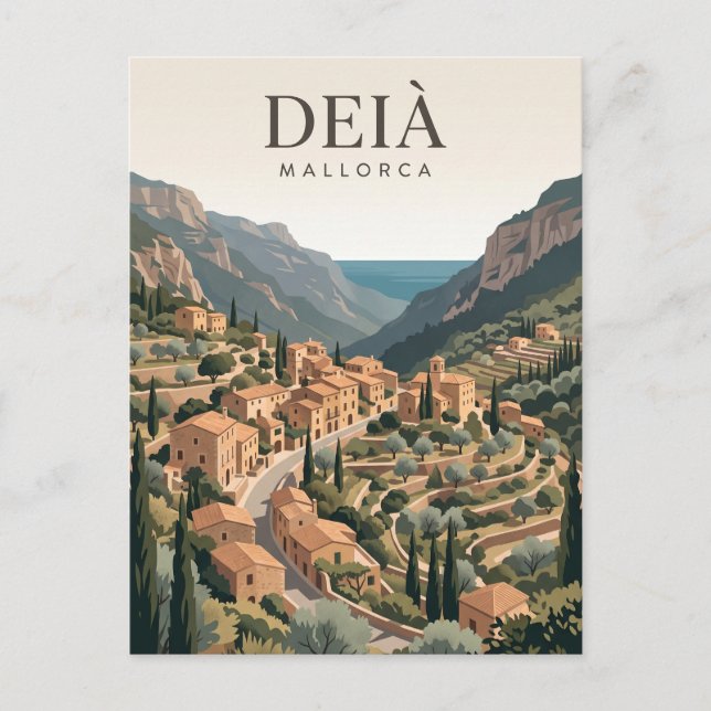 Postal Deià España (Anverso)