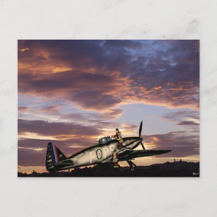 Postal Deifiant Night Fighter Diciembre 1940