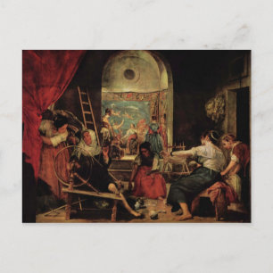 Postal Deigo Velazquez Painting