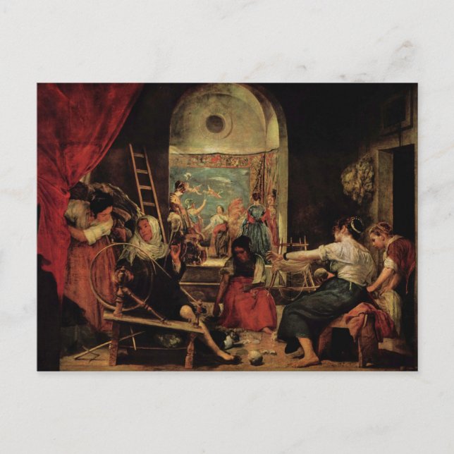 Postal Deigo Velazquez Painting (Anverso)