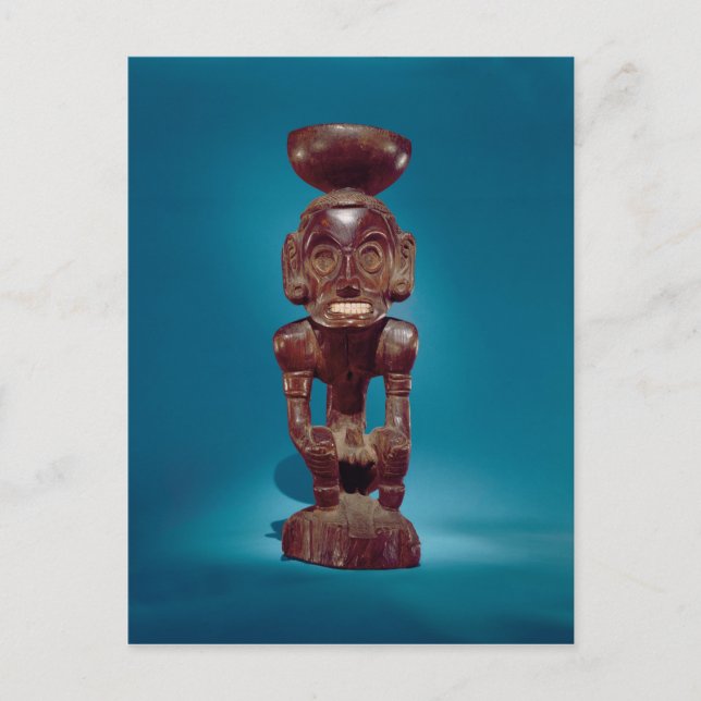 Postal Deity figure , Dominican Republic (Anverso)