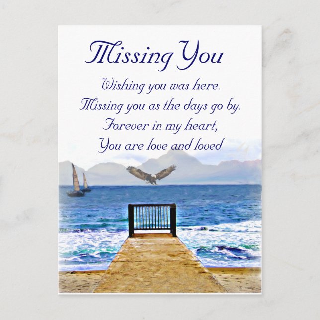 Postal ¡Dejando ir!_ (Anverso)