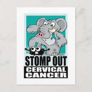 Postal Dejar de lado el cáncer de cuello uterino
