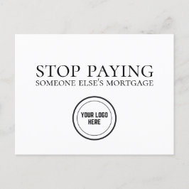 Postal Dejar de pagar la agricultura de la hipoteca de ot