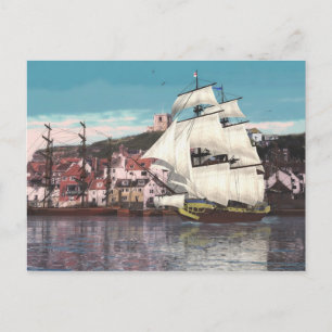 Postal Dejar el puerto