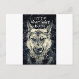 Postal dejar que comience el turno nocturno