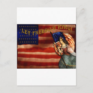 Postal Dejar que suene la libertad
