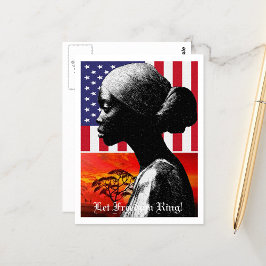 Postal Dejar que suene la libertad