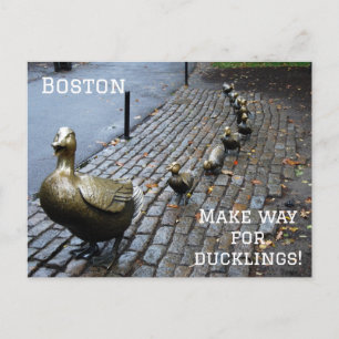 Postal Dejen Paso A Los Patitos