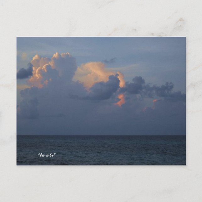 POSTAL "DEJEN QUE SEA" (Anverso)