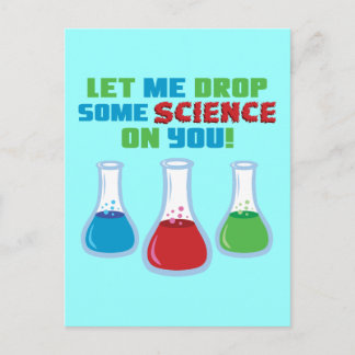 Postal Déjenme Dejar Dejar Algo De Ciencia Contigo