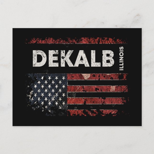 Postal DeKalb Illinois (Anverso)