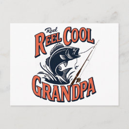 Postal del abuelo de Guay Reel - Pesca del Día del